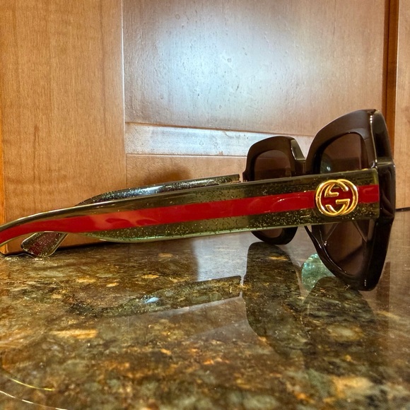 Gucci Black GG0036SN Sunglasses main image 9